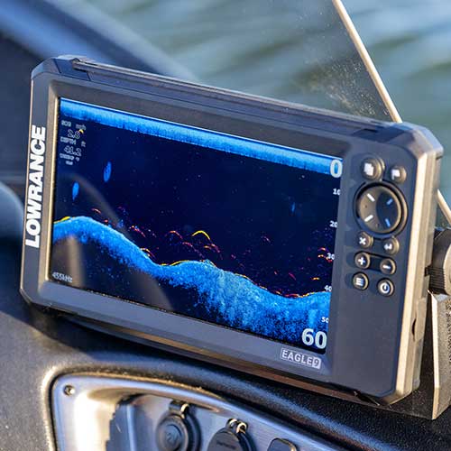 Technologie Fishreveal du sondeur de pêche Lowrance Eagle 9